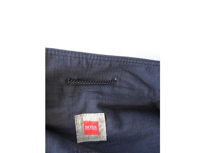 Chaqueta Hugo Boss de algodón gris Talla 40 - vista 7