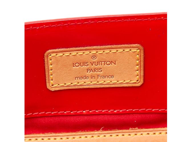 Louis Vuitton Vernis Reade MM Rosso - vista 6