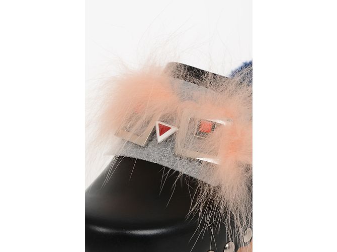 Sabot compensé Fendi - vue 4