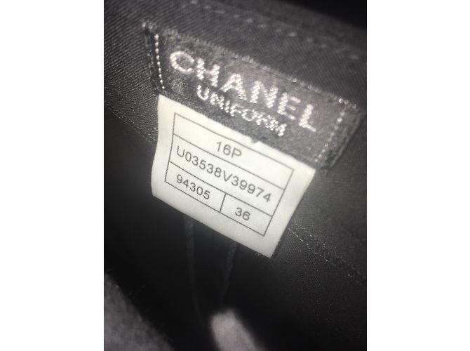Calça sob medida - CHANEL Preto - vista 3