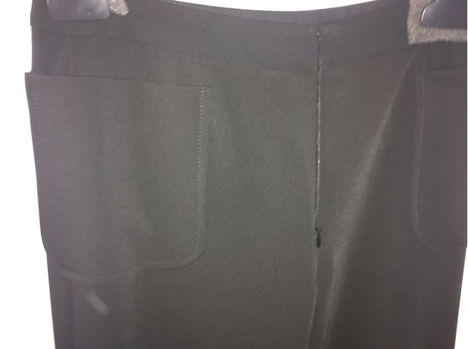 Calça sob medida - CHANEL Preto - vista 4