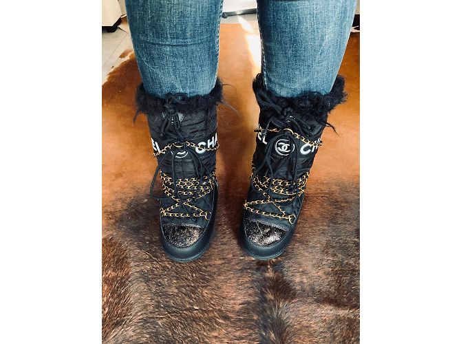 Chanel Stivali Nero - vista 13