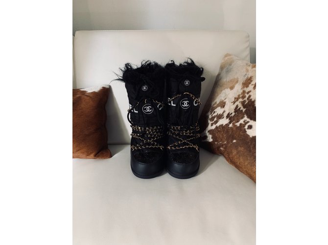 Chanel Stivali Nero - vista 3