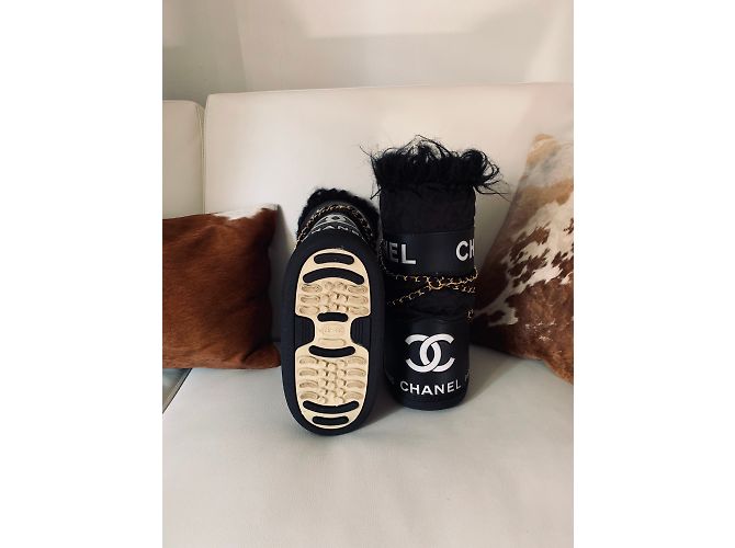 Chanel Stivali Nero - vista 9