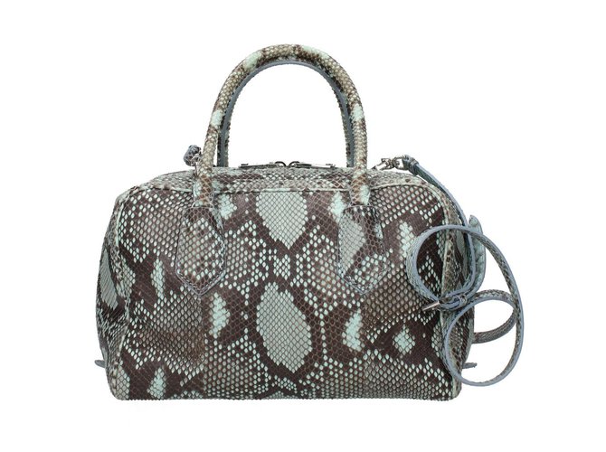 Prada snake leather bag Python ref.99983 - Joli Closet