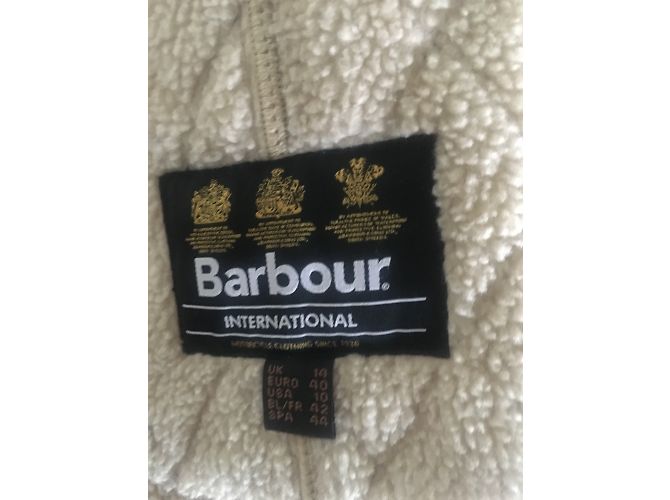 Barbour Navy Blue Nylon Jacket Size 40 - view 5