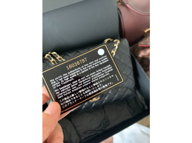Timeless Chanel Maxi Jumbo nero - vista 15