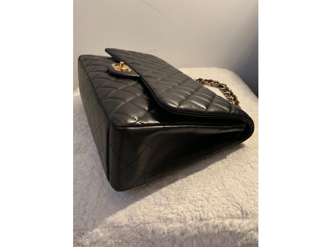 Timeless Chanel Maxi Jumbo nero - vista 5