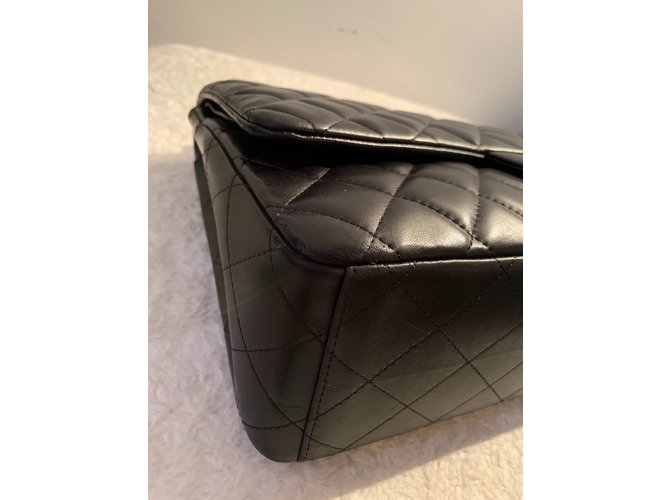 Timeless Chanel Maxi Jumbo nero - vista 7