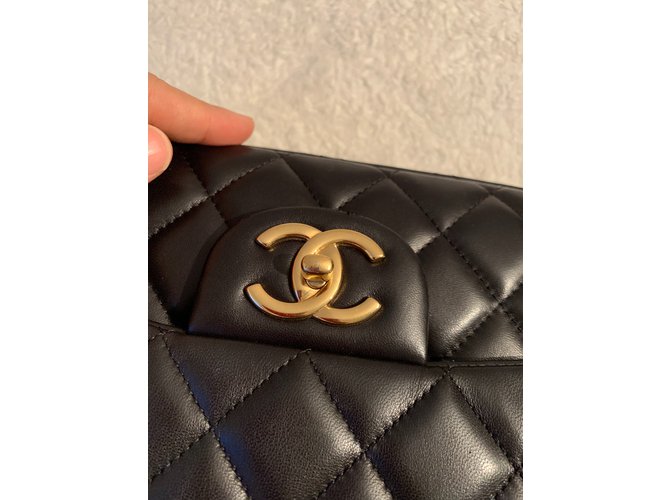 Timeless Chanel Maxi Jumbo nero - vista 21