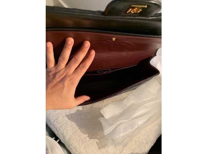Timeless Chanel Maxi Jumbo nero - vista 22