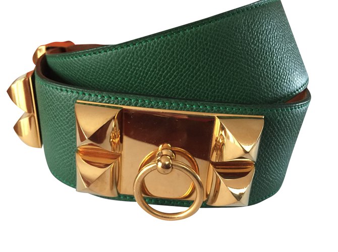 Hermès Hermes Medor Belt Verde - vista 2