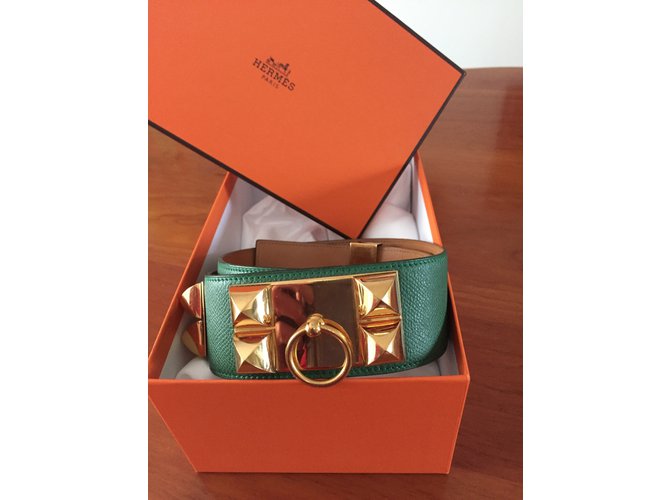 Hermès Hermes Medor Belt Verde - vista 7