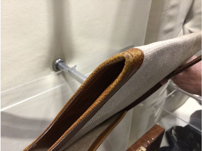 Hermès Jige-Handtasche Beige - Ansicht 5