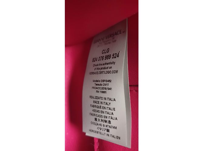 Versace Medusa Stud Tribute Tote in Pink - vista 3