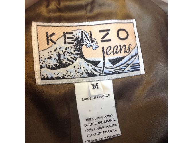 Kenzo Gesteppte Samtjacke mit Blumenmuster Mehrfarben - Ansicht 4