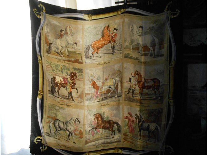 Hermès raza de caballo Beige - vista 11