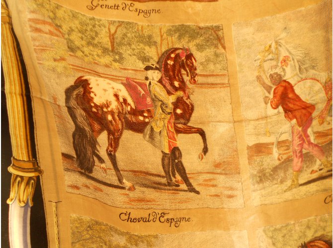 Hermès raza de caballo Beige - vista 4