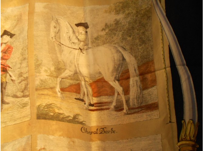 Hermès raza de caballo Beige - vista 6