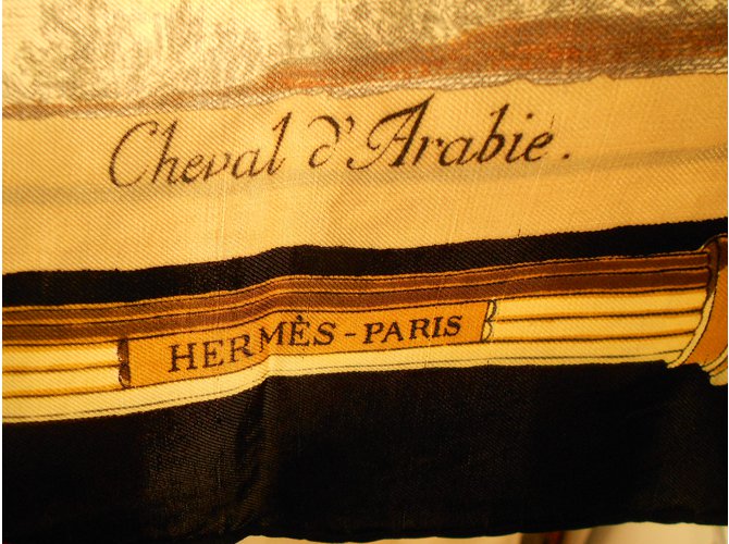 Hermès raza de caballo Beige - vista 7