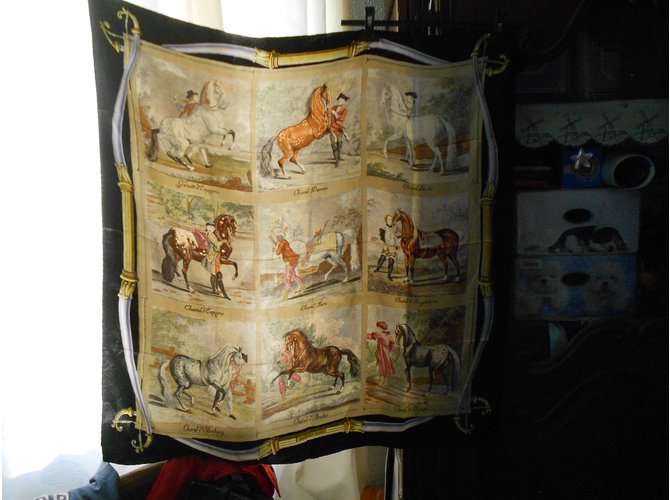 Hermès raza de caballo Beige - vista 9
