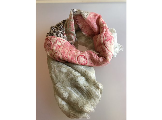 Pierre Louis Mascia sciarpe Beige - vista 3