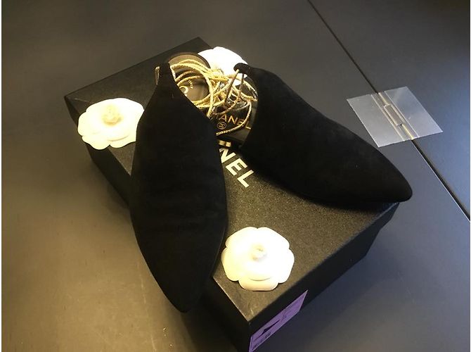 Chanel Maultiere Schwarz - Ansicht 2