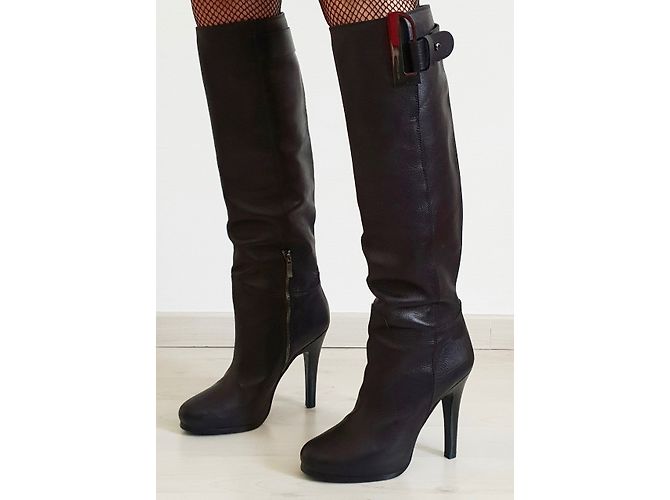 Botas Barbara Bui Talla 39 Negro - vista 4