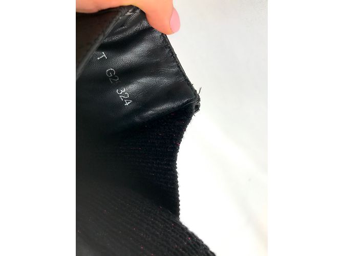 Chanel con scatola! stivaletti stringati Nero - vista 10