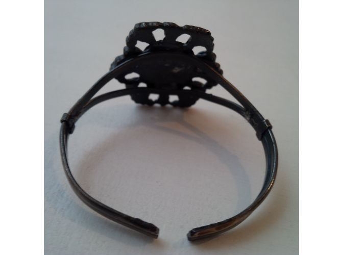 Autre Marque Bracciale Cameo Gunmetal con Madreperla Grigio antracite - vista 7