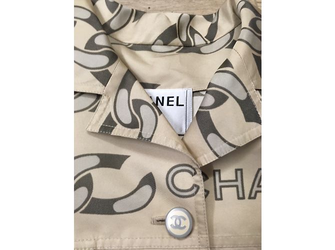 Chanel Impermeabili Beige - vista 10