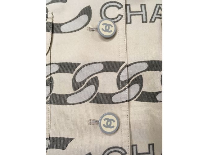 Chanel Impermeabili Beige - vista 7