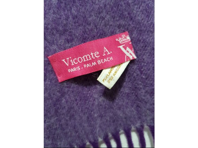Vicomte Arthur Cachecol Roxo - vista 2