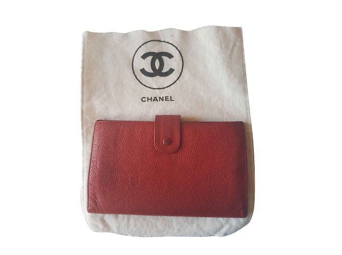 Chanel portafogli Rosso - vista 2