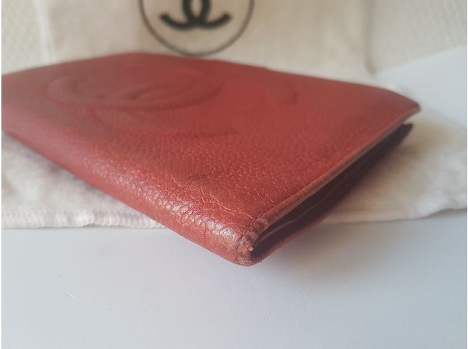 Chanel portafogli Rosso - vista 4