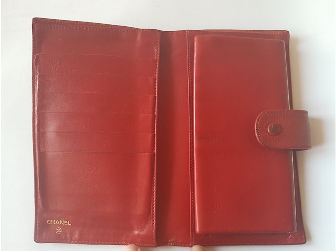 Chanel portafogli Rosso - vista 7