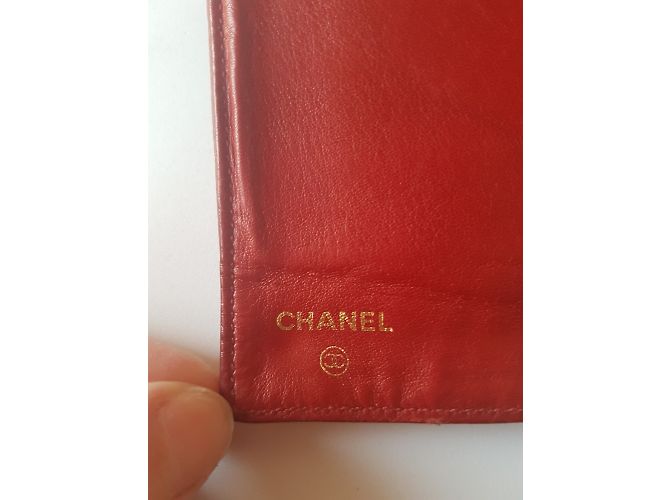Chanel portafogli Rosso - vista 8