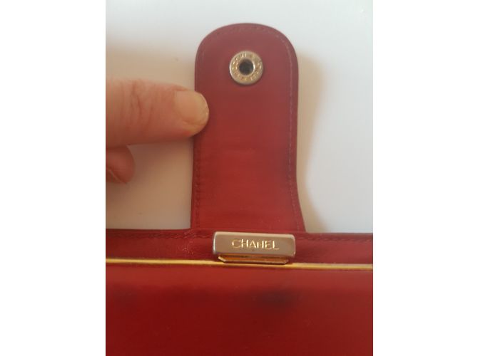 Chanel portafogli Rosso - vista 9