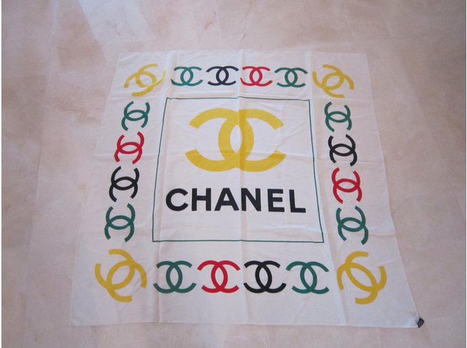 Chanel Bufandas de seda Multicolor - vista 3