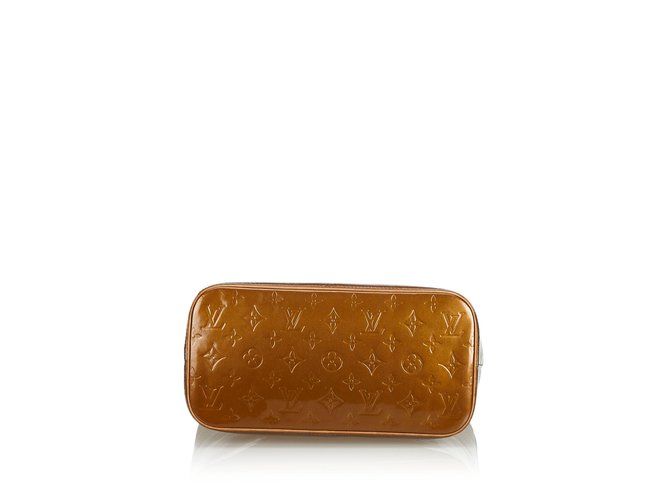 Louis Vuitton Vernis Houston Marrone Bronzo - vista 4