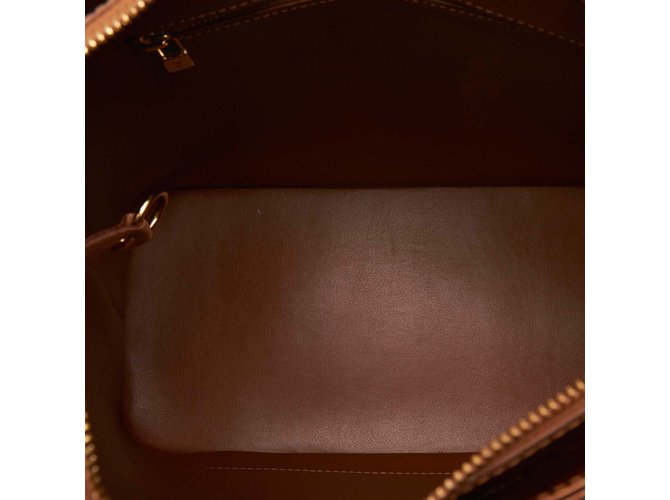 Louis Vuitton Vernis Houston Marrone Bronzo - vista 5