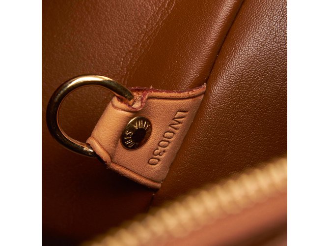 Louis Vuitton Vernis Houston Marrone Bronzo - vista 7