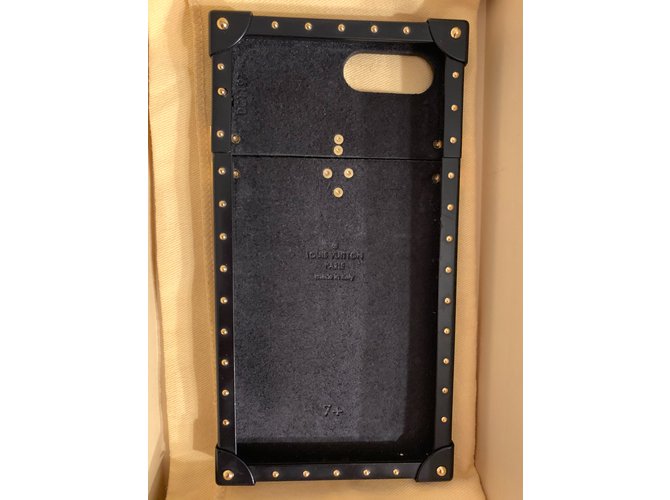 Louis Vuitton Cover iphone per baule per occhi Marrone - vista 2