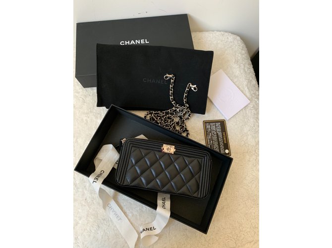 Boy Chanel Pochette da bambino Nero - vista 4