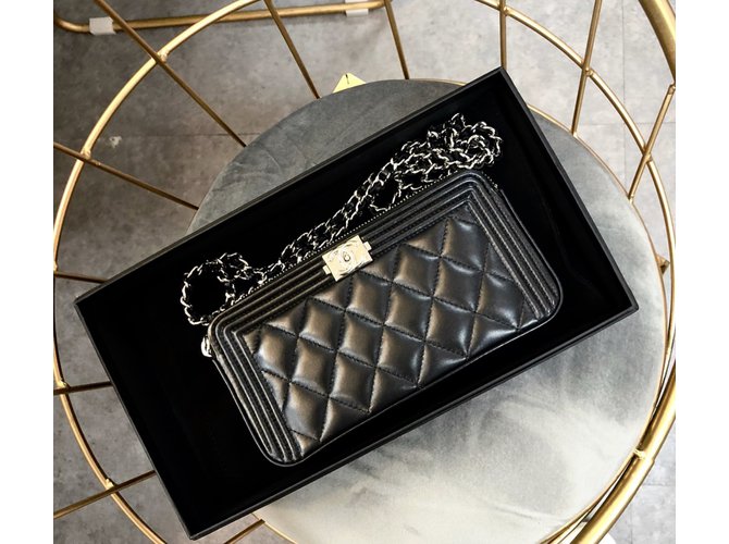 Boy Chanel Pochette da bambino Nero - vista 6