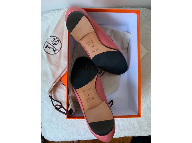 Mocassini Parigi - Hermès Rosa - vista 3