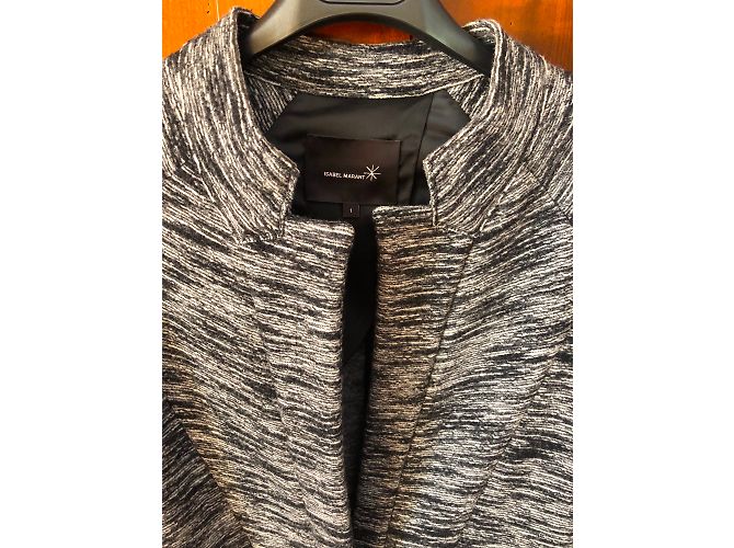 Isabel Marant Etoile Black Wool Jacket - view 3