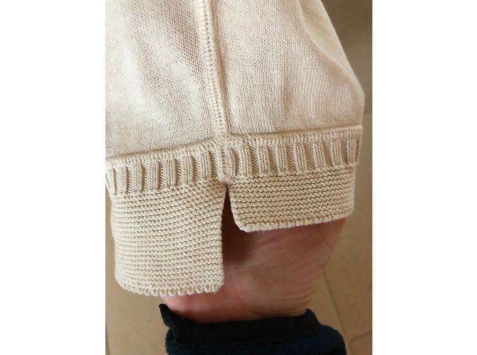 Suéter See by Chloé de algodón beige con malla - vista 5