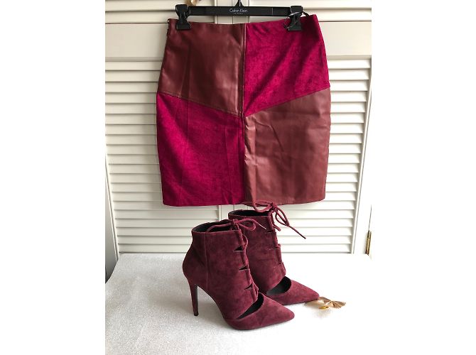 Aldo Stiefeletten Bordeaux - Ansicht 9