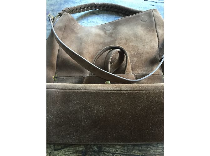Jerome Dreyfuss Gaspard Borsa a mano in pelle Caramello - vista 3